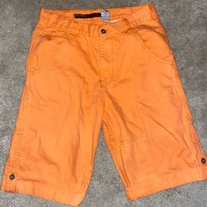 Orange Sean John shirt